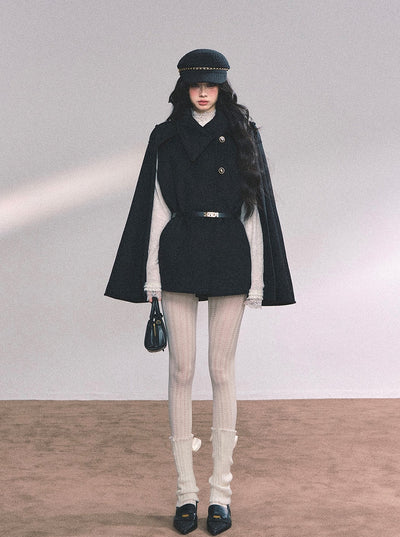 French-style Suit Black Jacket DIA0643