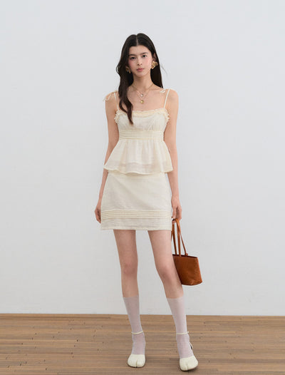 Lace Camisole/Straight Skirt LAL0199