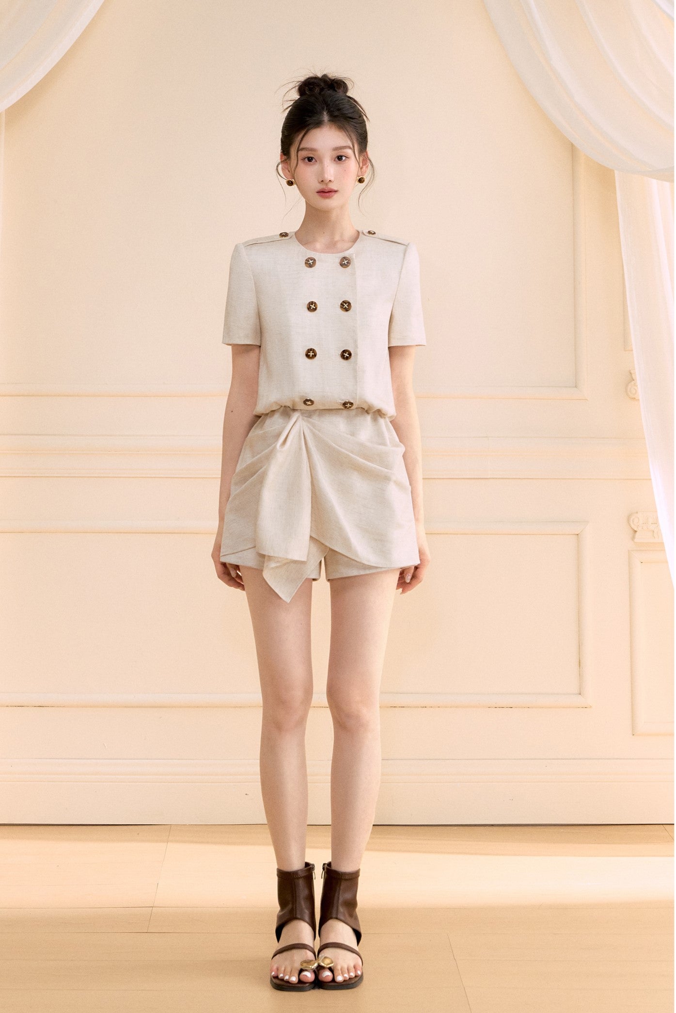 Double-breasted Dress/Jumpsuit OSH0115