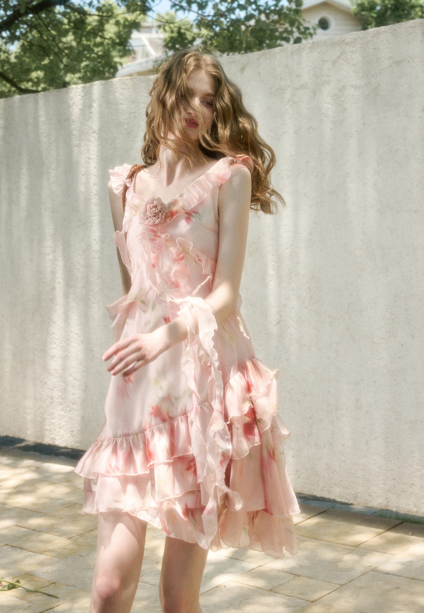 French Irregular Fairy Dress GRO0166