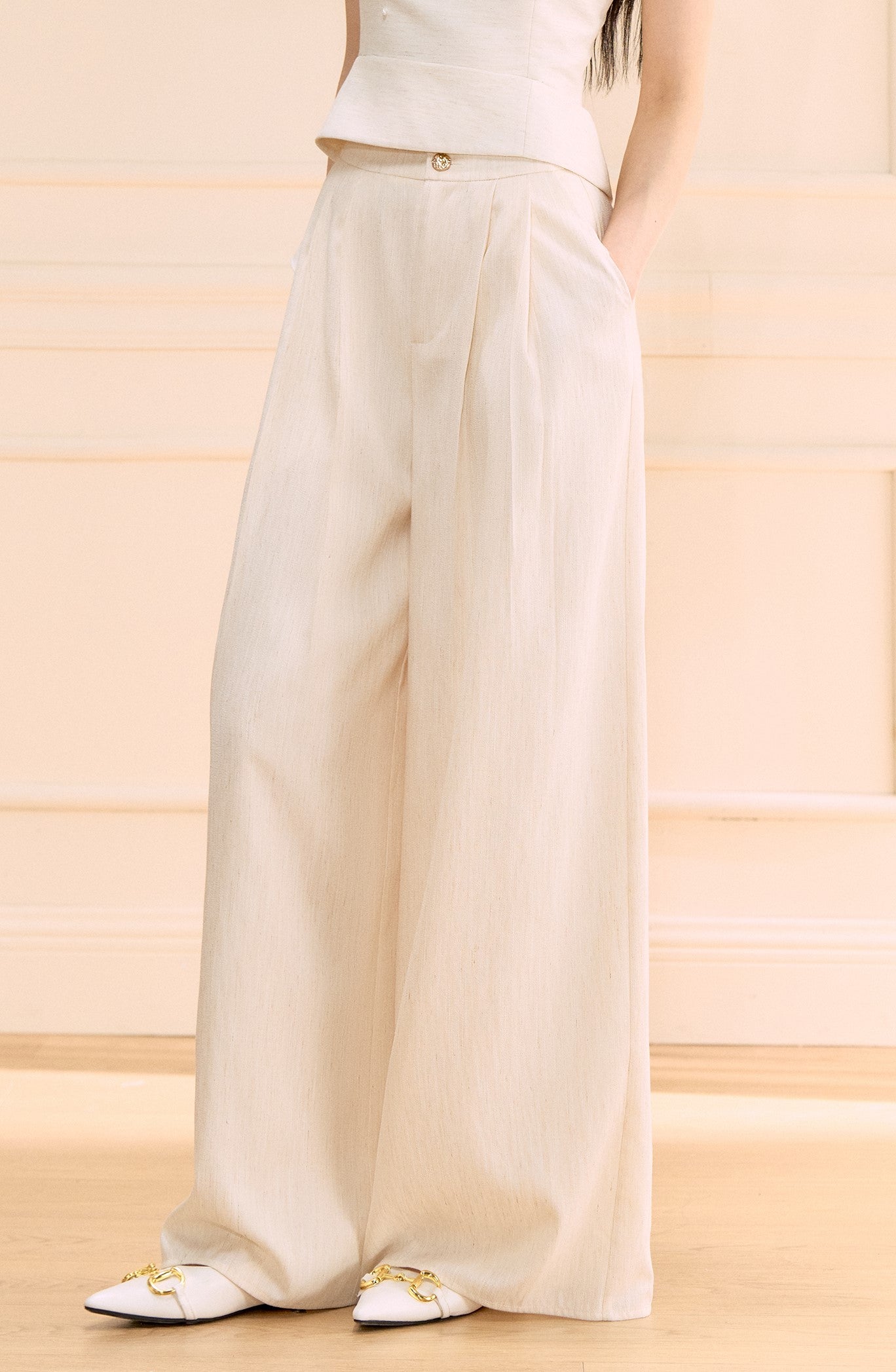 One-shoulder Asymmetric Top/Pants OSH0182
