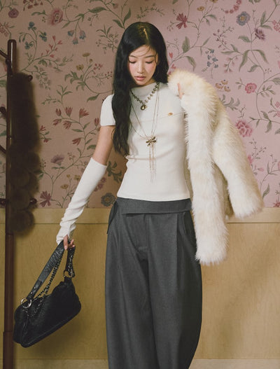 Simple Elegant Slim Fit Sweater LAL0232