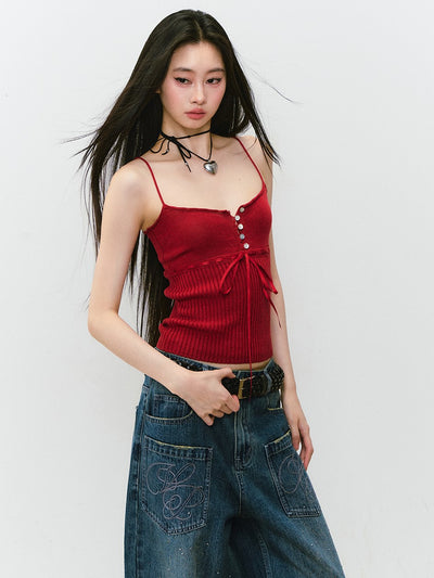 Button Slim Camisole VIA0306