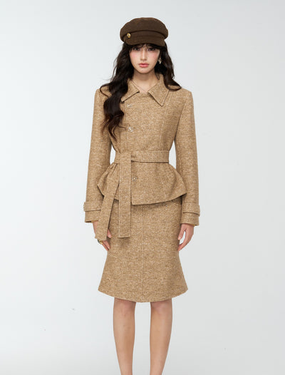 Sequined Jacket/Short Skirt/Midi Skirt 4MU0181