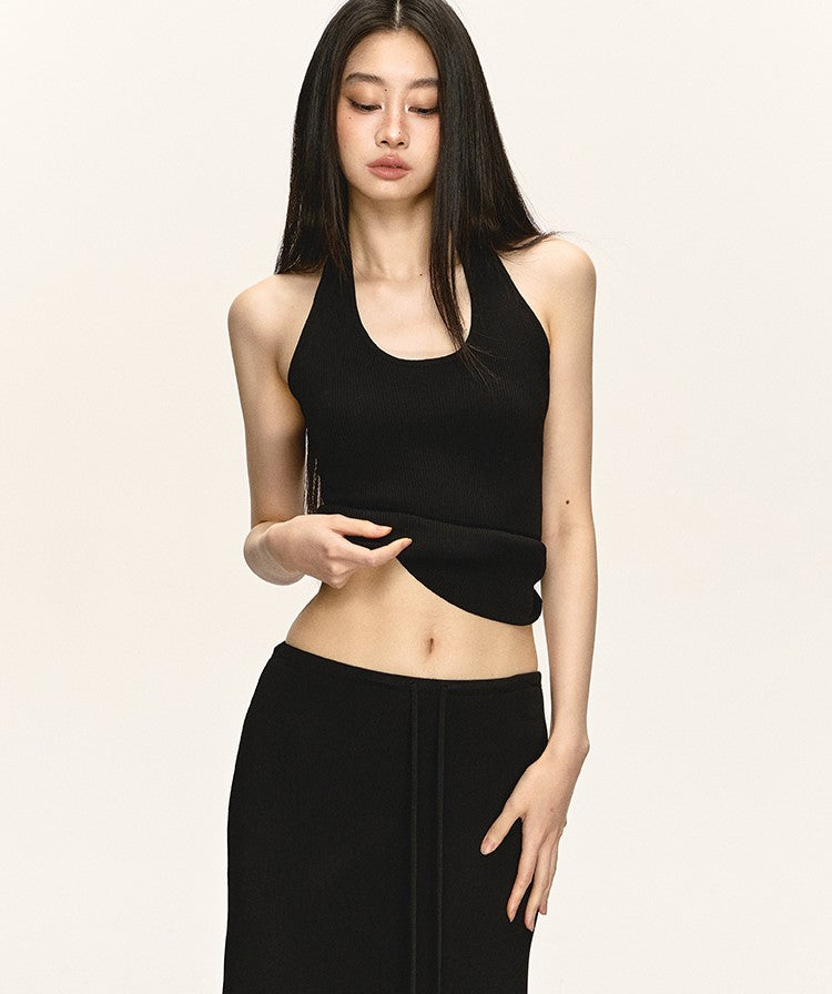 Halter Neck Top/High-end Skirt ANA0035