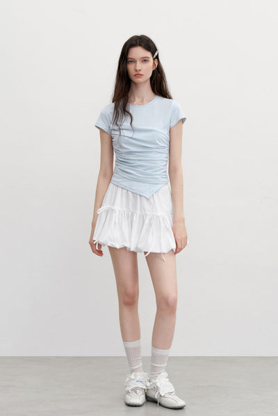 Fake Two-piece Short-sleeved T-shirt AYF0099