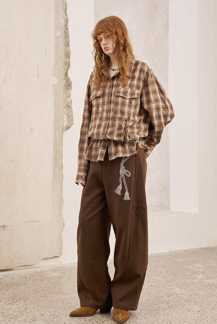 Retro Pocket Plaid Shirt DID0249