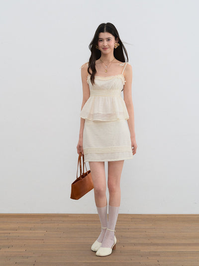 Lace Camisole/Straight Skirt LAL0199