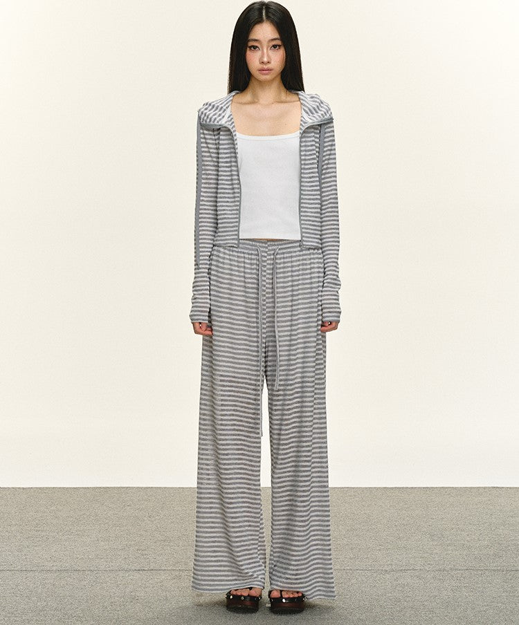 Lazy Striped Hooded Jacket/Pants ANA0058