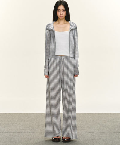 Lazy Striped Hooded Jacket/Pants ANA0058