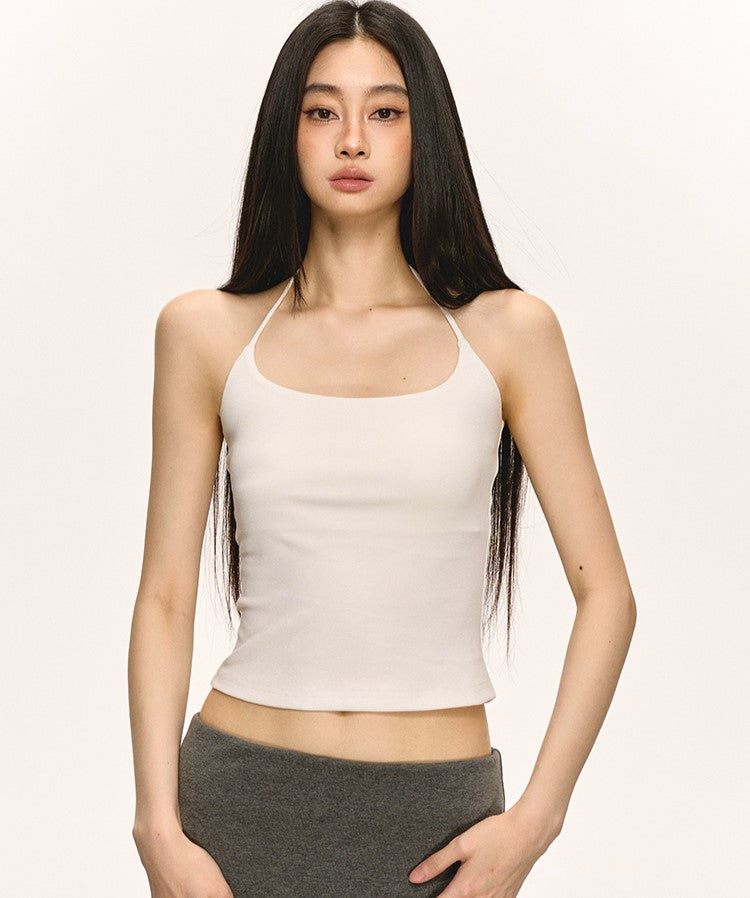 Halter Neck Short Camisole ANA0024