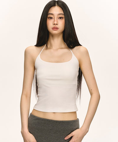 Halter Neck Short Camisole ANA0024