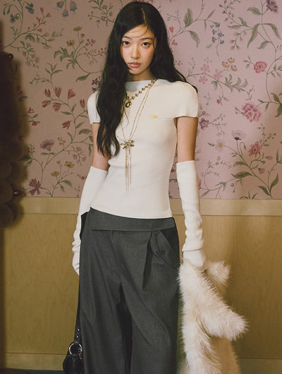 Simple Elegant Slim Fit Sweater LAL0232