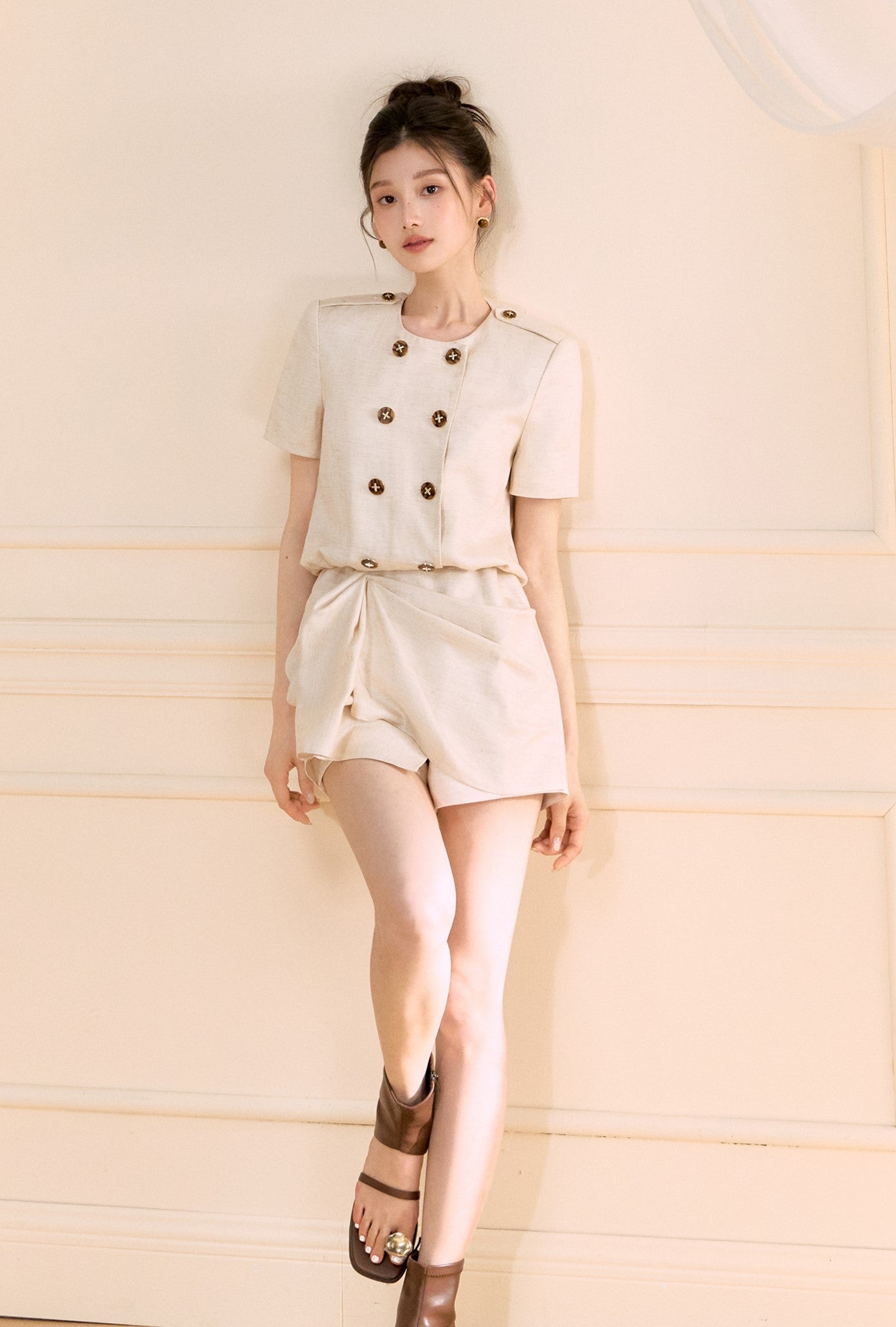 Double-breasted Dress/Jumpsuit OSH0115