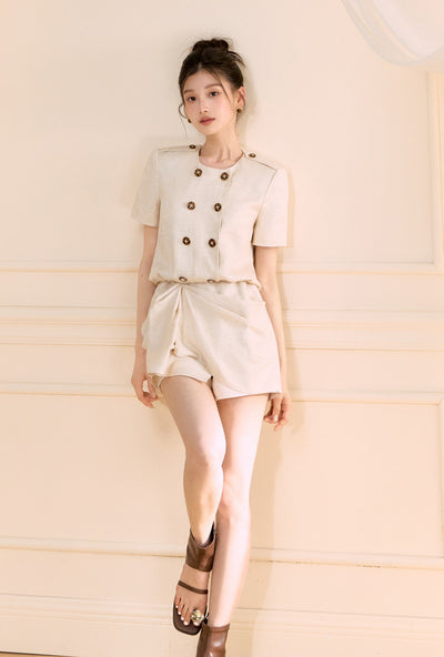 Double-breasted Dress/Jumpsuit OSH0115