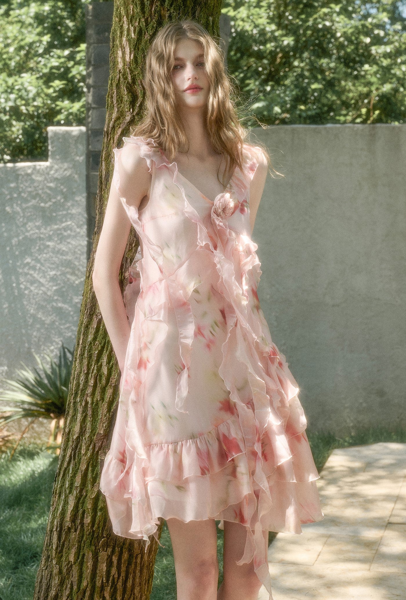 French Irregular Fairy Dress GRO0166