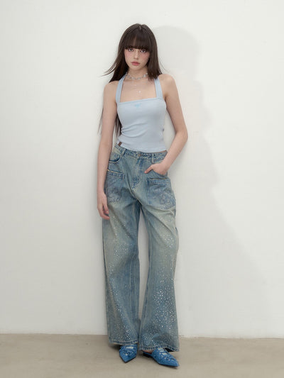 Suspender Dress/Cake Dress/Top/Jeans VIA0299