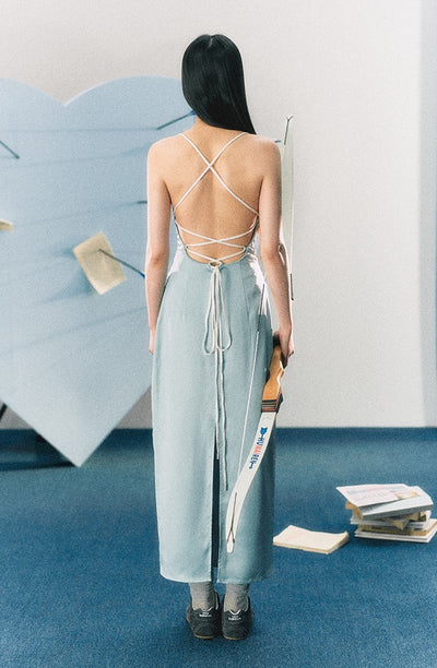 Pure Lust High-end Slim Strap Suspender Dress LAL0006