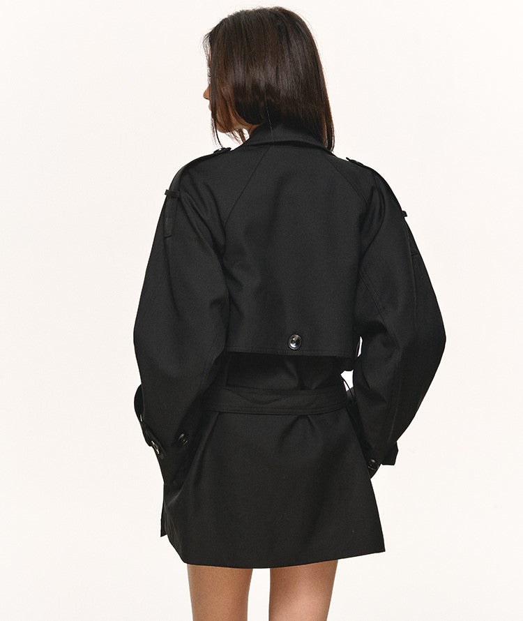 Classic Oversized Collar Trench Coat ANA0110