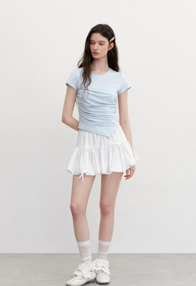 Fake Two-piece Short-sleeved T-shirt AYF0099