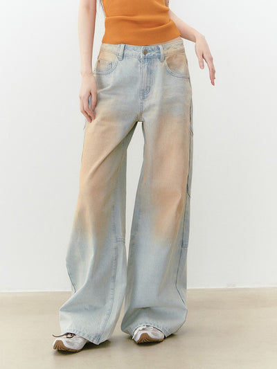 Vintage Blue Straight Jeans VIA0277