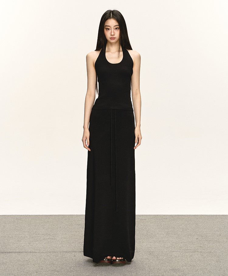 Halter Neck Top/High-end Skirt ANA0035