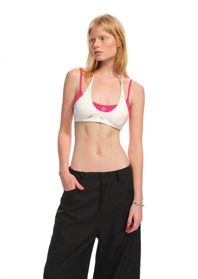 Butterfly-shaped Arc Collar Camisole NOT0168