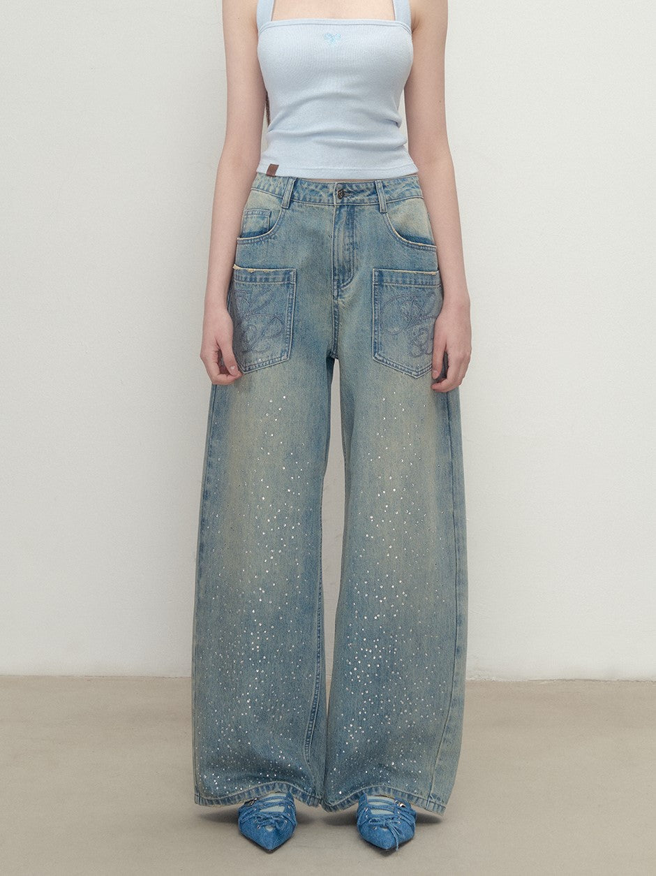 Suspender Dress/Cake Dress/Top/Jeans VIA0299