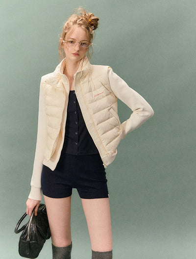 Lightweight Stand Collar Down Vest LAL0235