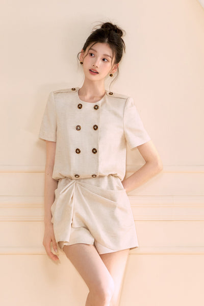 Double-breasted Dress/Jumpsuit OSH0115