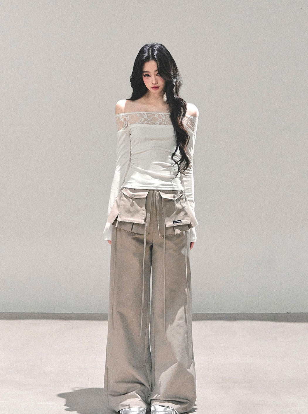 American-style Relaxed Wide-leg Pants DIA0668