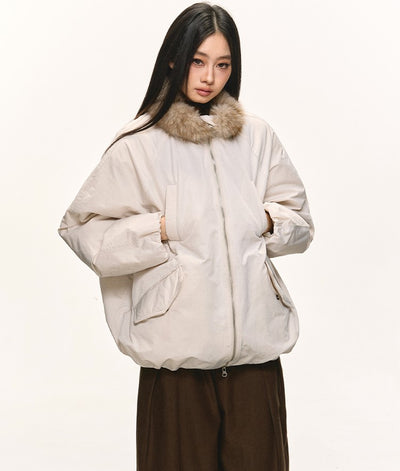 Eco-friendly Fur Collar Down Jacket ANA0079