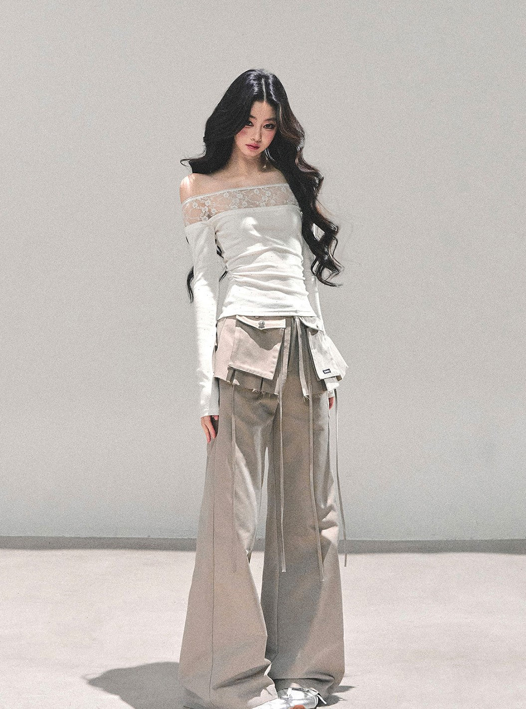 American-style Relaxed Wide-leg Pants DIA0668