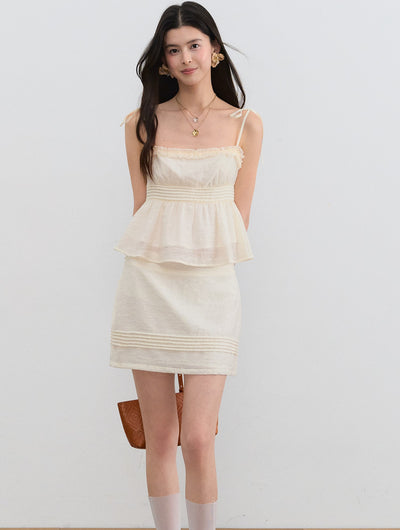 Lace Camisole/Straight Skirt LAL0199