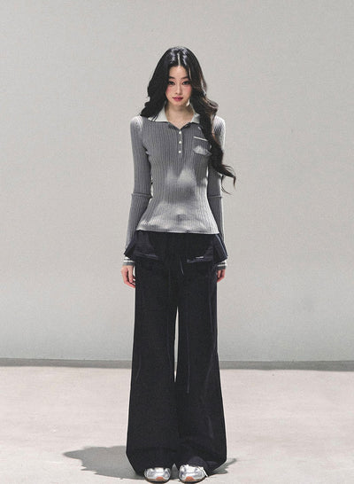 American-style Relaxed Wide-leg Pants DIA0668