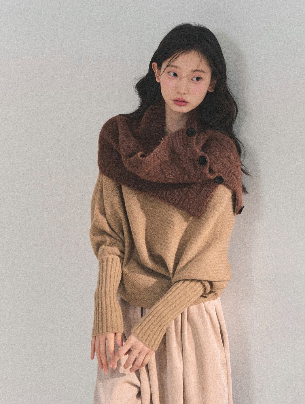 French Style Loose Sweater DIA0731