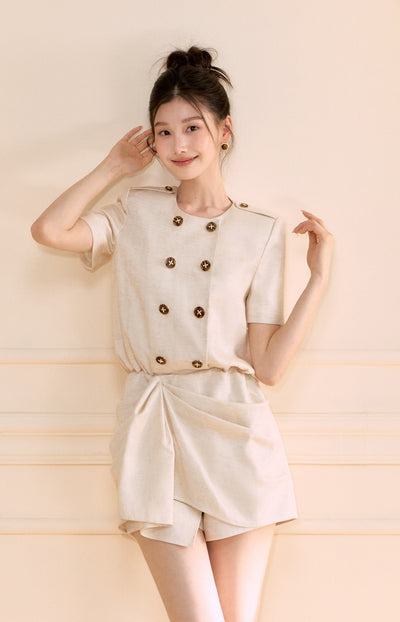 Double-breasted Dress/Jumpsuit OSH0115