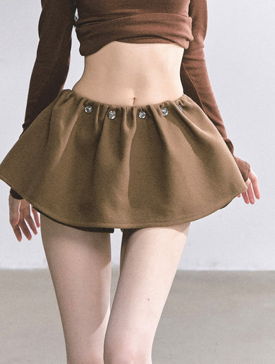 Puffy Umbrella Short Skirt DIA0560