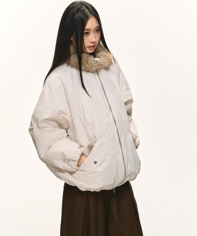 Eco-friendly Fur Collar Down Jacket ANA0079
