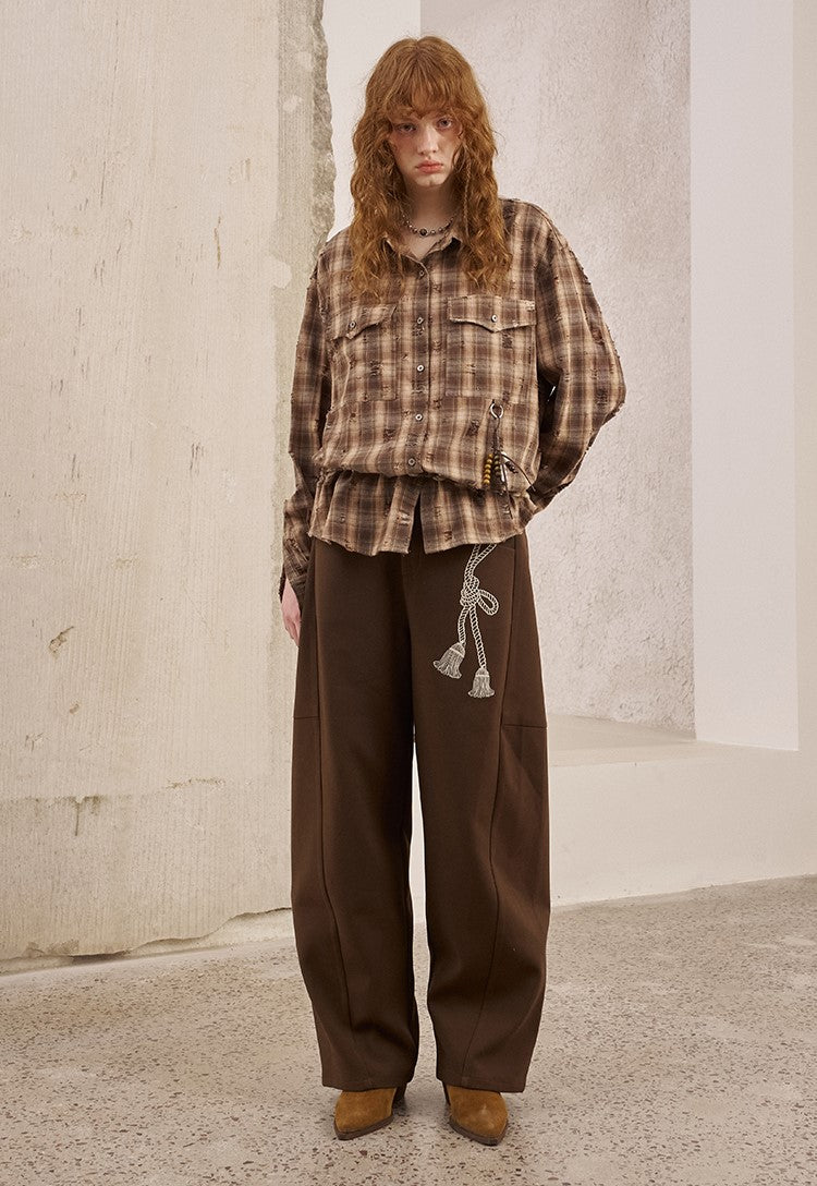 Retro Pocket Plaid Shirt DID0249