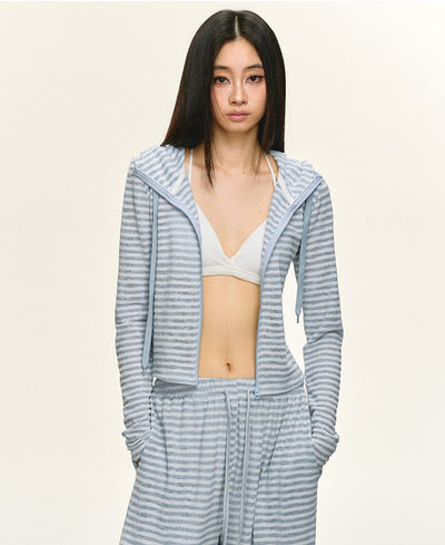 Lazy Striped Hooded Jacket/Pants ANA0058
