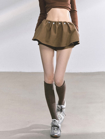 Puffy Umbrella Short Skirt DIA0560