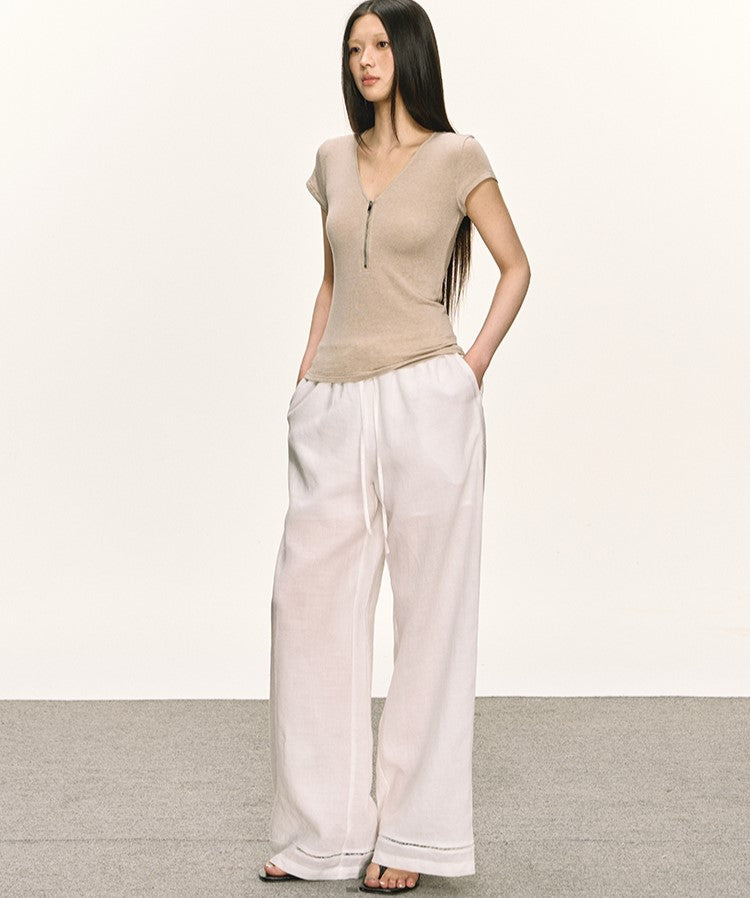 Drape Casual Mopping Pants ANA0040