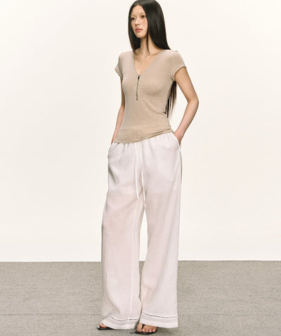 Drape Casual Mopping Pants ANA0040