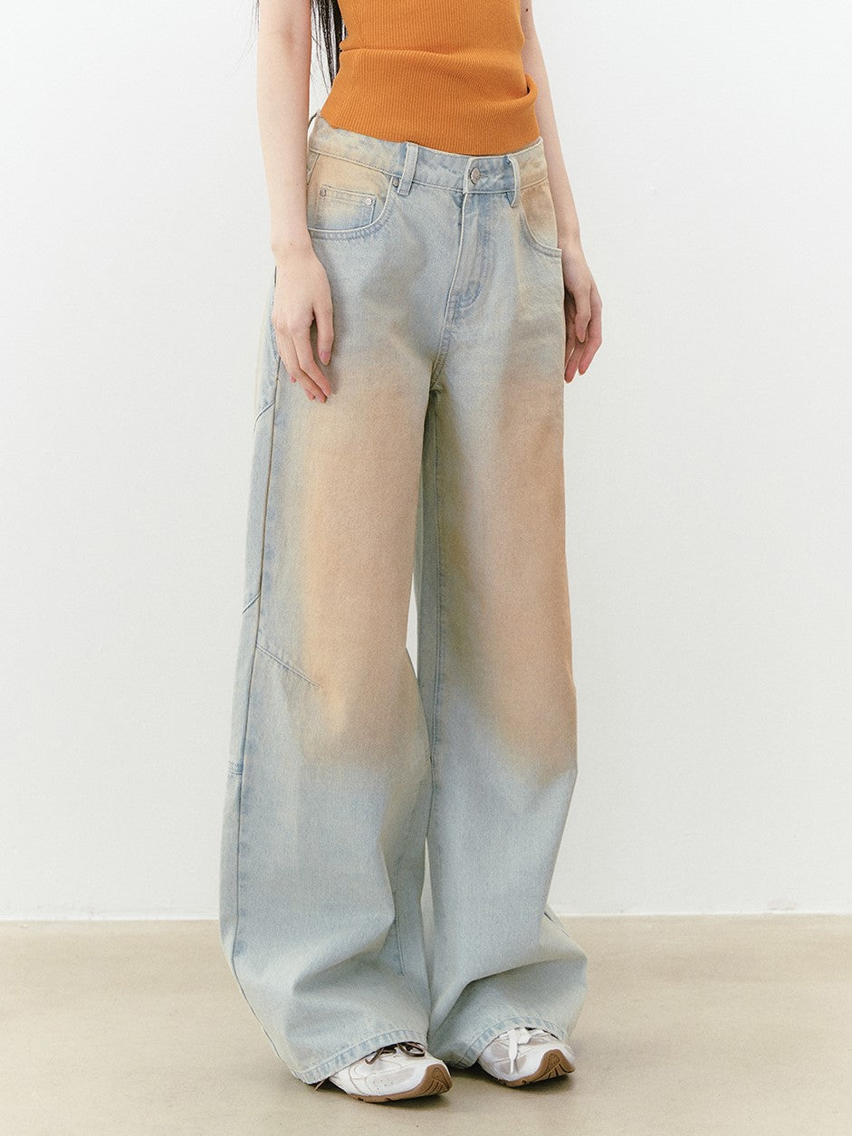 Vintage Blue Straight Jeans VIA0277
