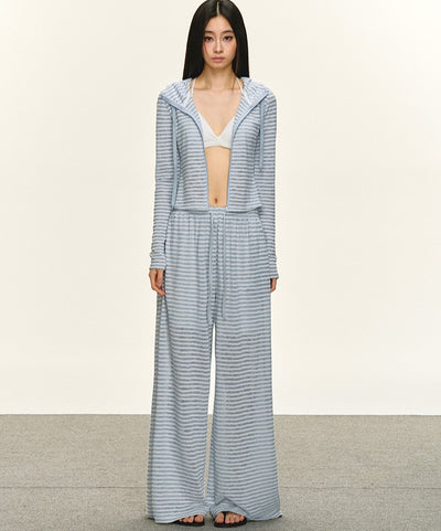 Lazy Striped Hooded Jacket/Pants ANA0058