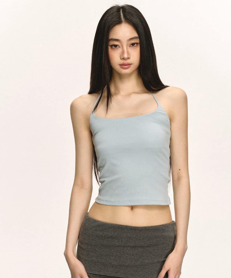 Halter Neck Short Camisole ANA0024