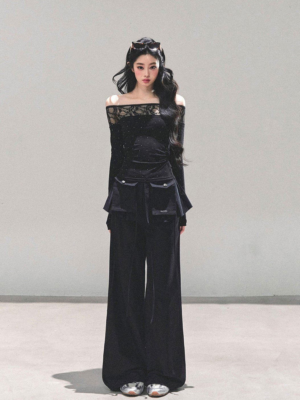 American-style Relaxed Wide-leg Pants DIA0668