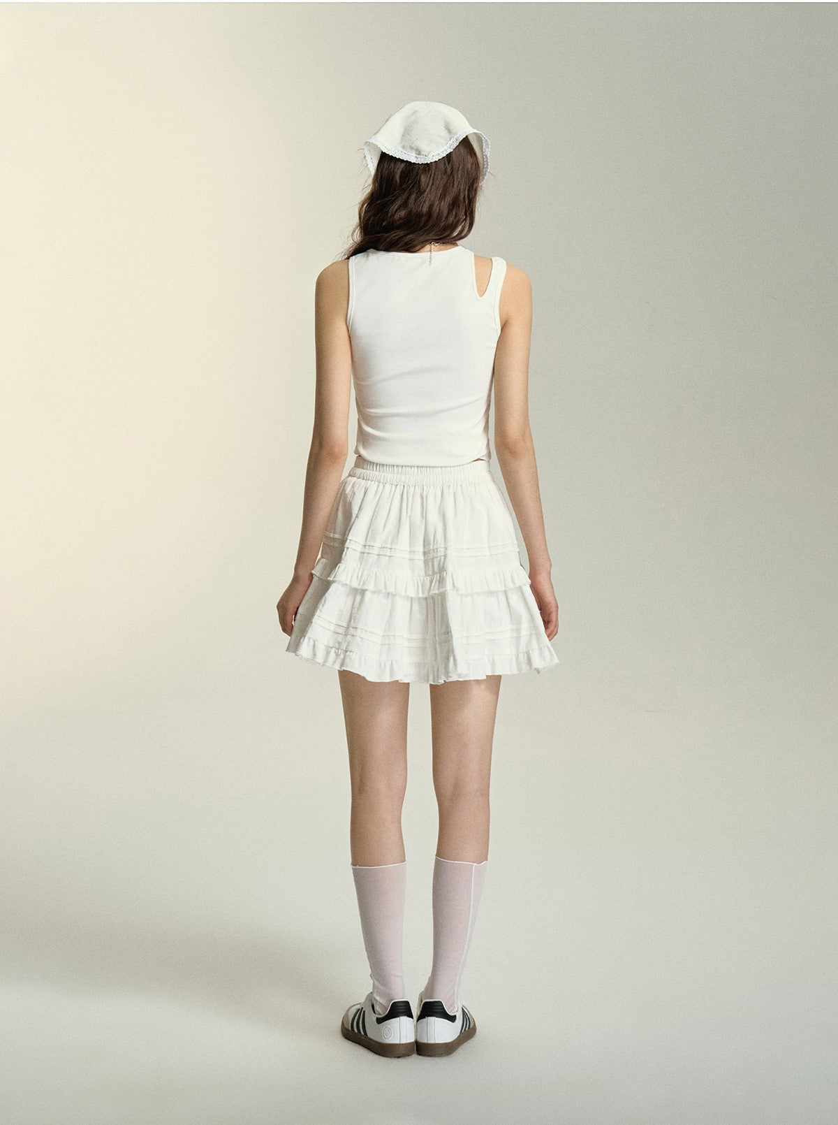 Ballet Academy Layered Puffy Cake Skirt SOM0044