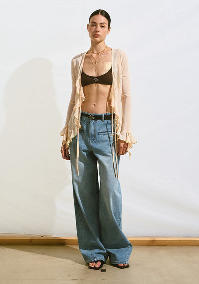 Butterfly-shaped Arc Collar Camisole NOT0168